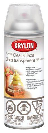 Krylon Glaçure cristalline triple épaisseur, transparente, 340 g
