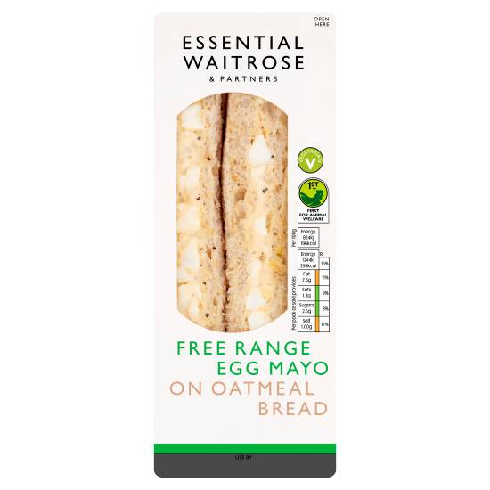 Waitrose & Partners Essential Free Range Egg Mayo on Oatmeal Bread