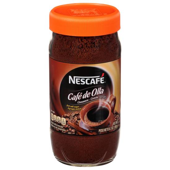 Nescafé Café De Olla Cinnamon Instant Coffee (6.7 oz)