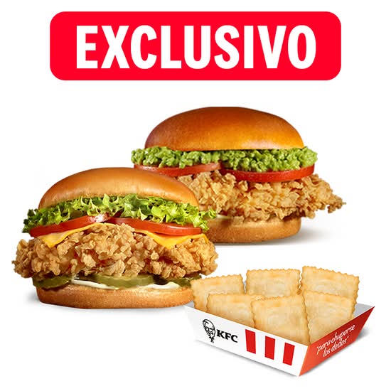 Duo sandwich con empanadas