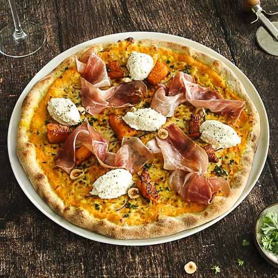 Pizza Speck e zucca