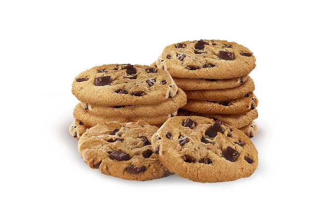 Sac de 12 biscuits au chocolat