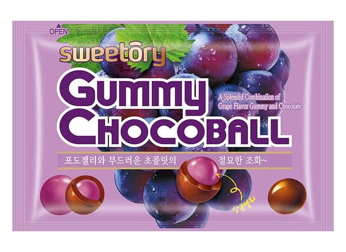 韓國Sweetory葡萄Qq可可球