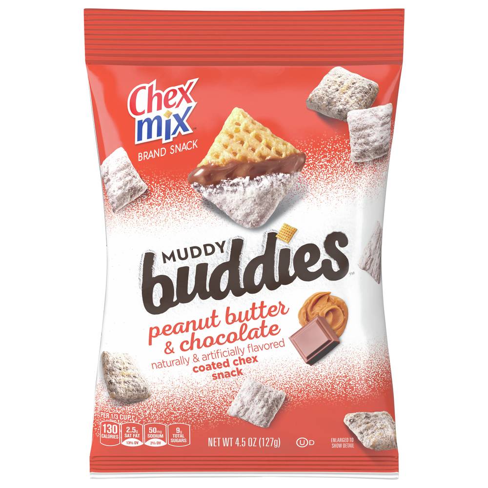 Chex Mix Muddy Buddies Snack (peanut butter-chocolate)