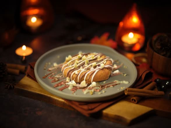 White Choc Blueberry Goo Bake