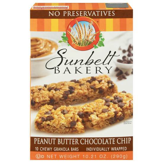 Sunbelt Bakery Chewy Granola Bars (10 ct) (peanut butter - chocolate chip)