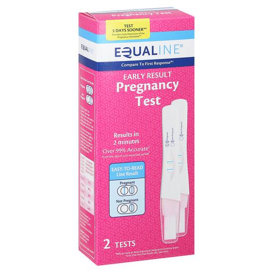 Equaline Early Result Pregnancy Test
