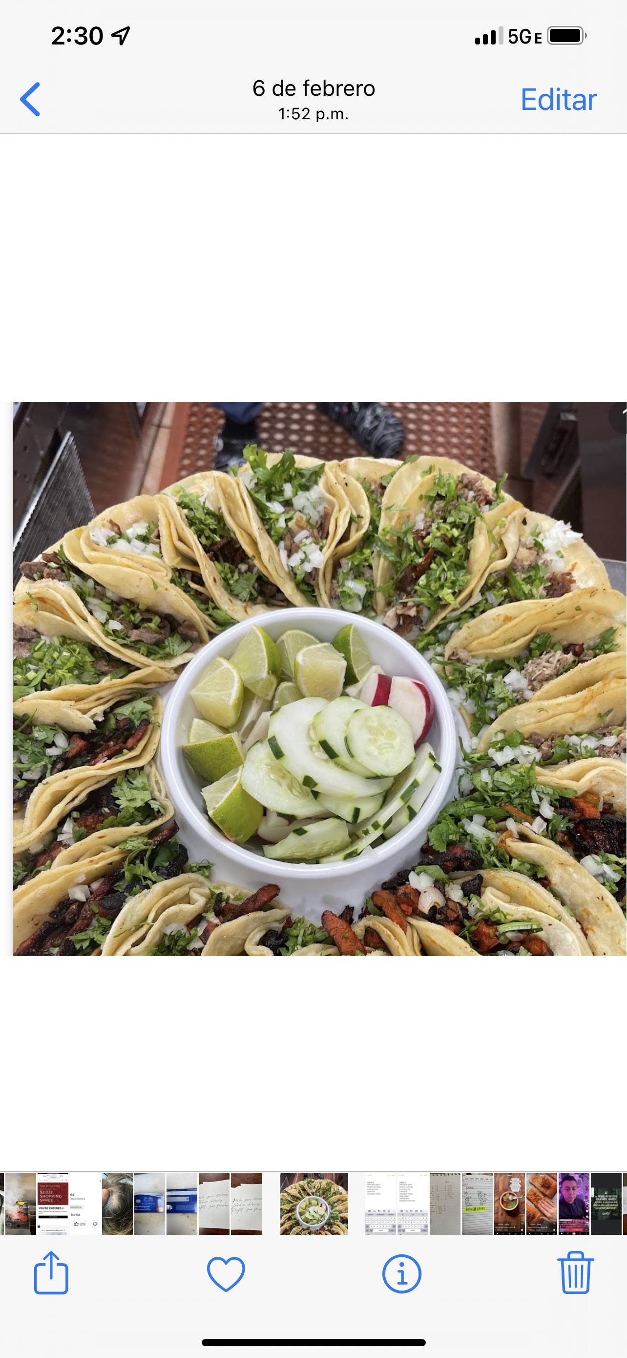 Taco basket