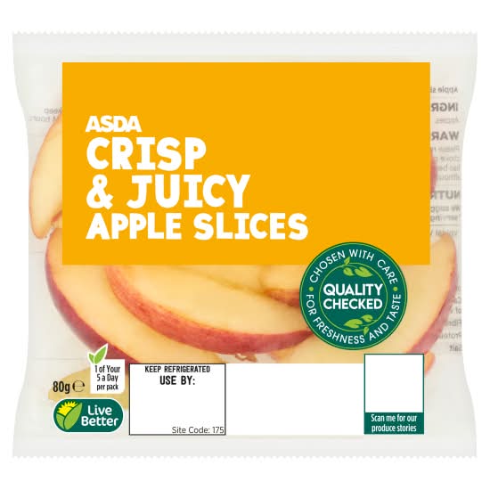 ASDA Crisp & Juicy Apple Slices (80g)