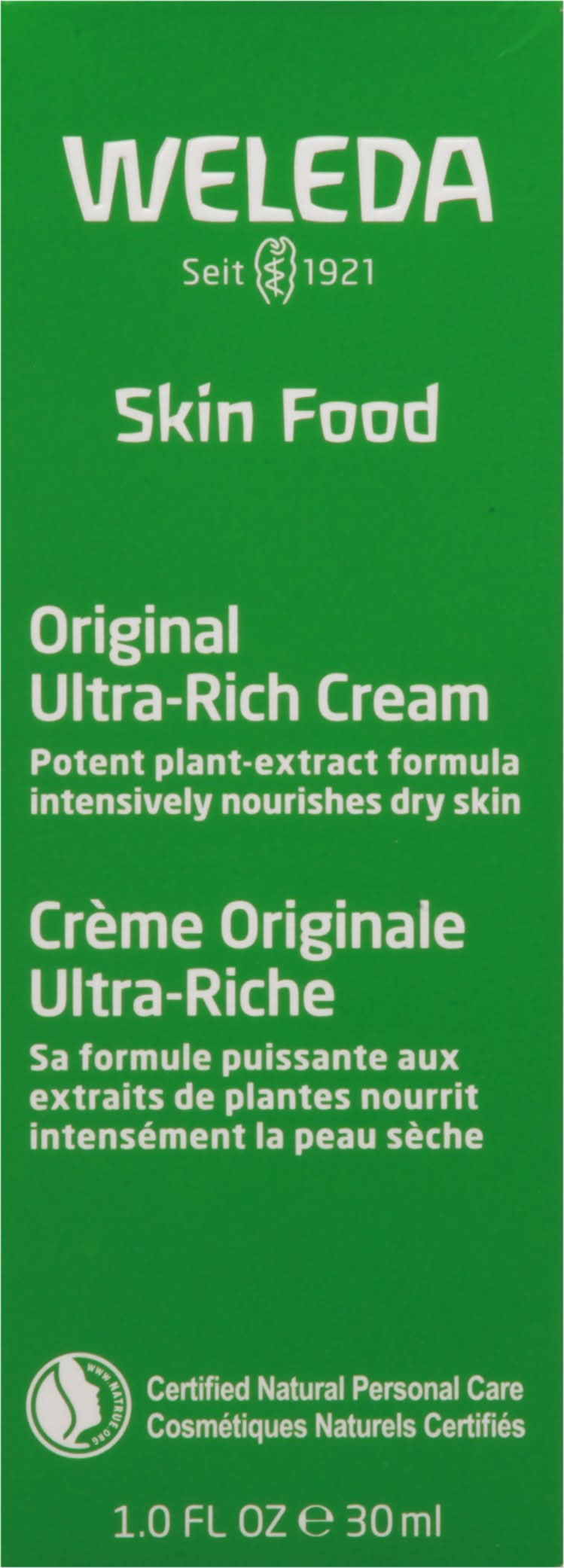 Weleda Original Skin Food Ultra-Rich Cream, Rosemary-Chamomile (1 oz)