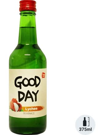 Good Day Lychee Soju 375ml Bottle