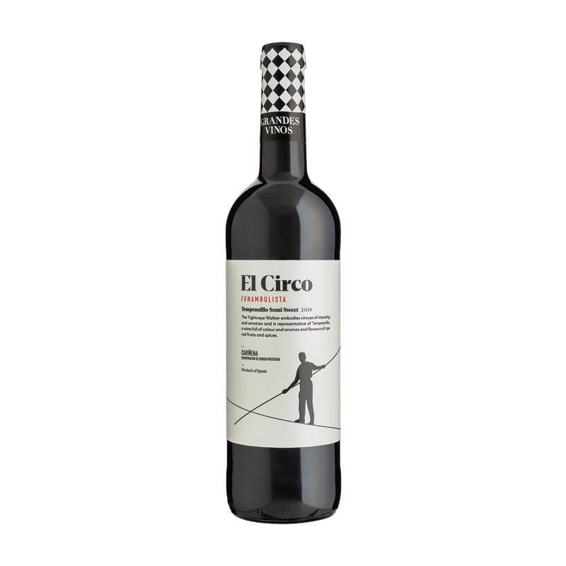 Vino Tinto El Circo Tempranillo Semi Dulce 750 ml