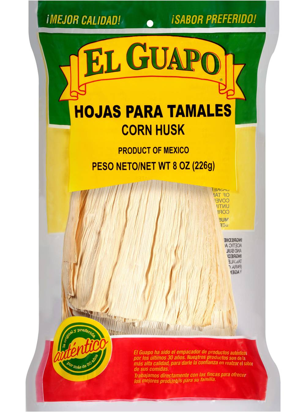 El Guapo Corn Husk (8 oz)