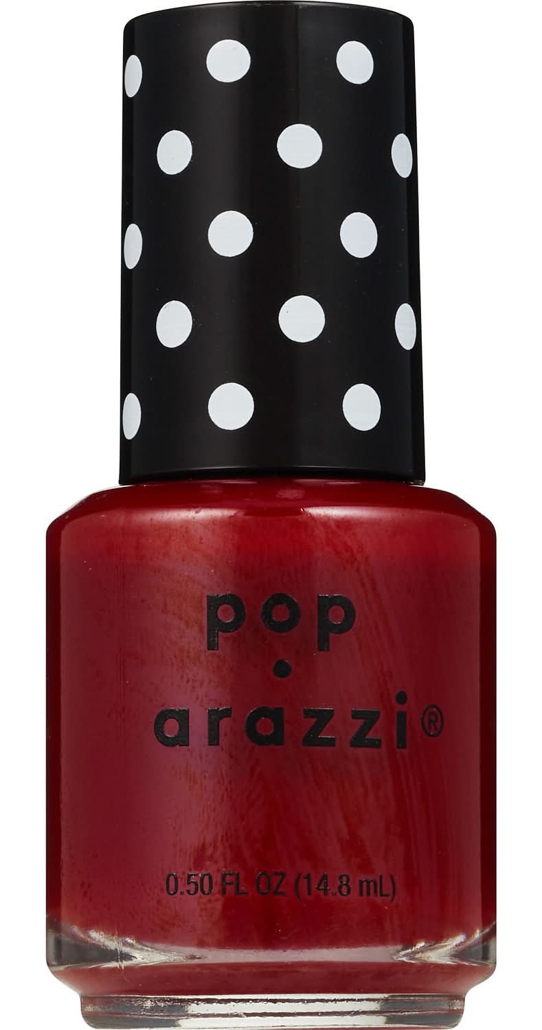 Pop-Arazzi Nail Polish, Crimson Couture