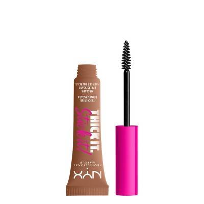 NYX Professional Makeup Professional Vegan Thickening Brow Gel Mascara, Auburn (0.32 oz)