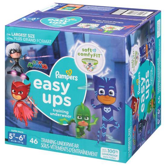 Pampers Easy Ups Masks Training Underwear (5t-6t)