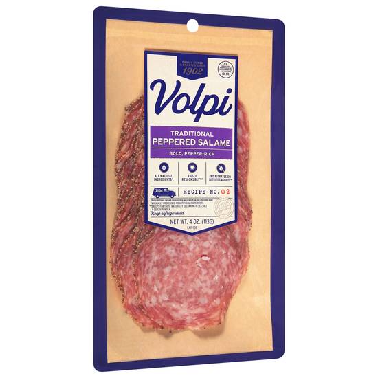 Volpi Traditional Peppered Salame