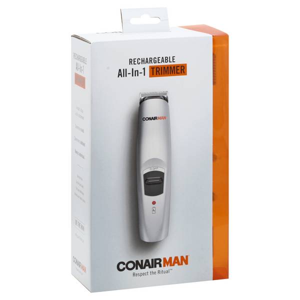 Conair For Men All-In-One Beard + Mustache Trimmer Rechargeable