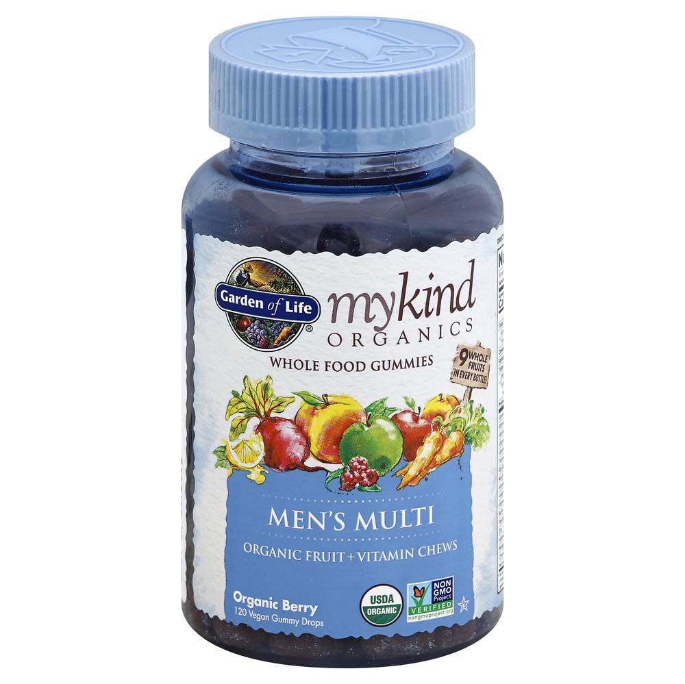 Garden Of Life Organic Berry Men's Multi-Vitamin Chews