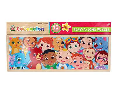 Cocomelon Play-A-Long 15-piece Wood Puzzle