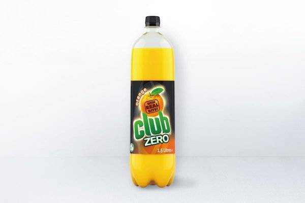 Club Orange Zero 1.5 L Bottle