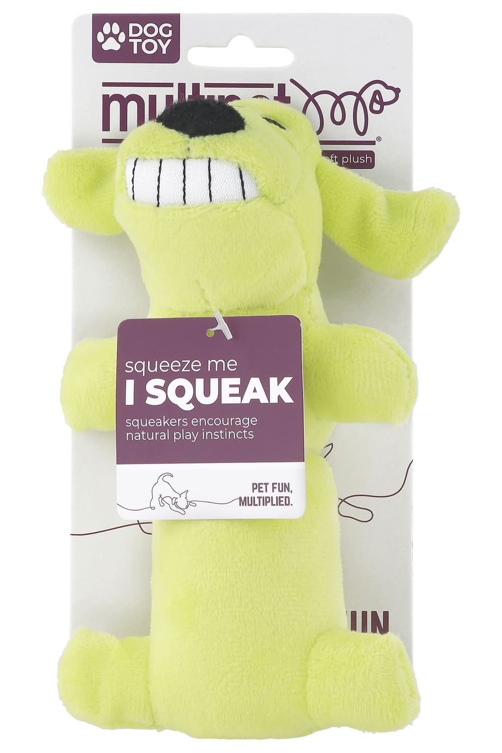 Multipet Loofa Dog (3 oz)