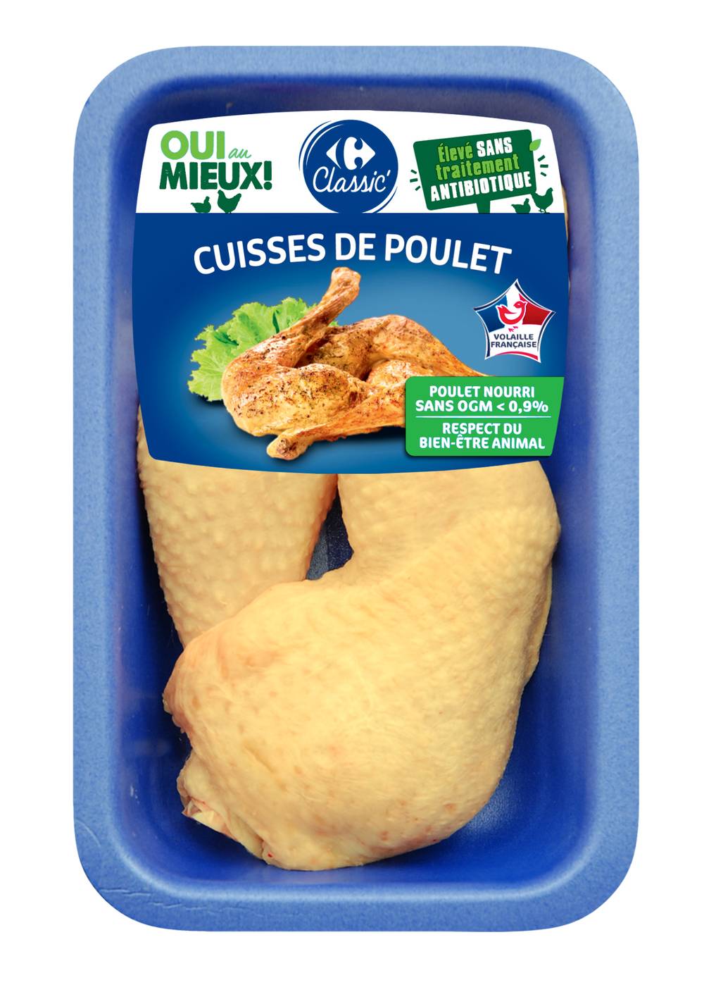 Carrefour Classic' - Cuisses de poulet (2 pièces)