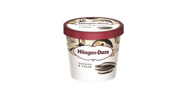 HAAGEN-DAZS COOKIES & CREAM