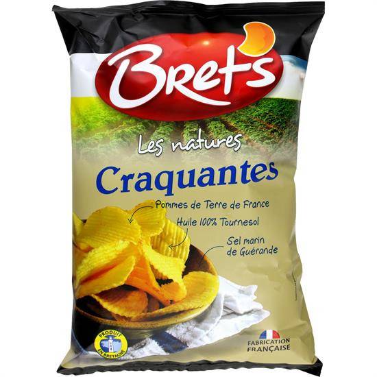 Chips craquante sel de Guérande BRET'S - le paquet de 125 g