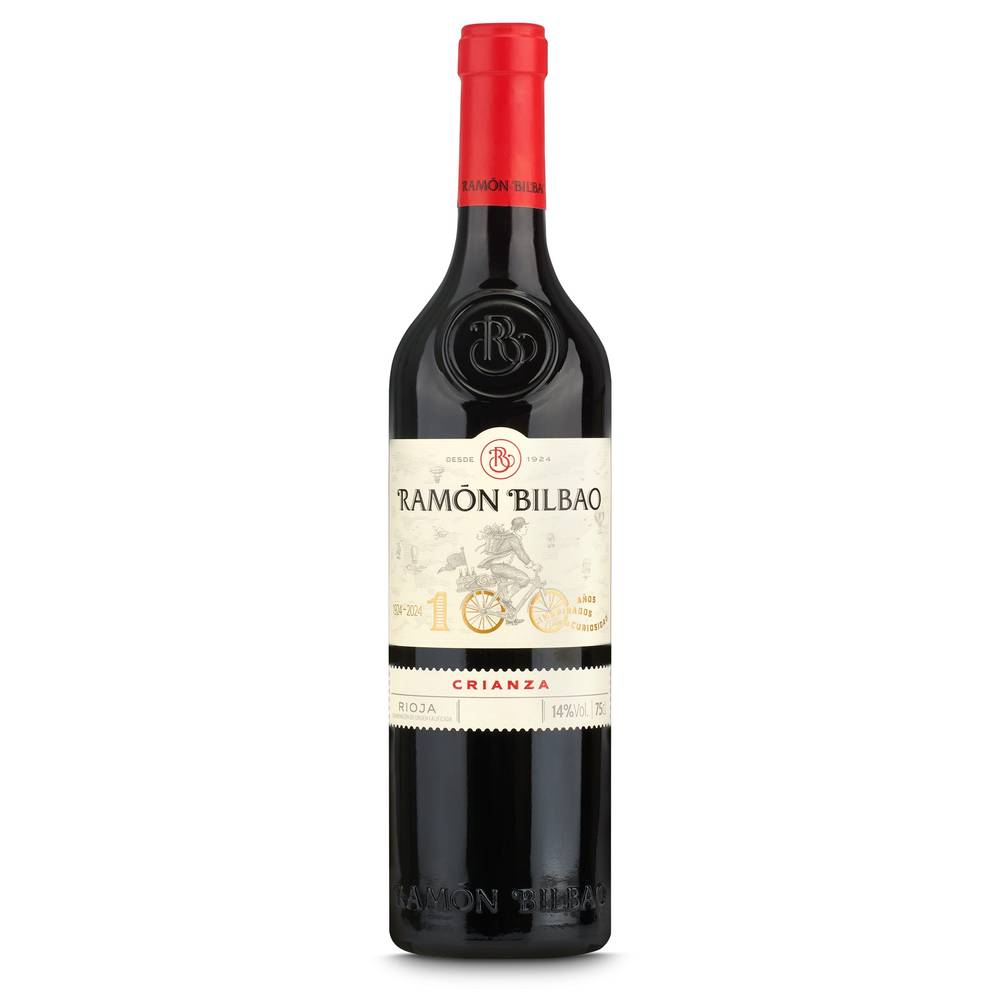 Vino Tinto Crianza D.O Rioja Ramón Bilbao Botella 75 Cl