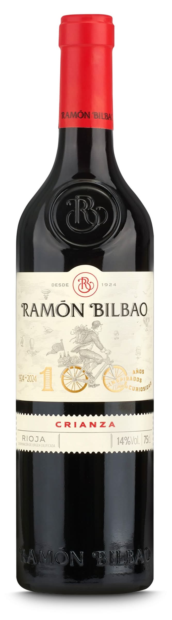 Vino Tinto Crianza D.O Rioja Ramón Bilbao Botella 75 Cl