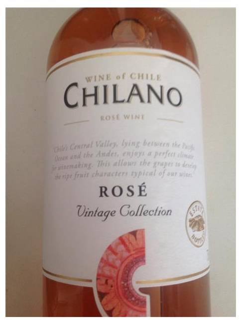 Vyf wine co vinho argentino chilano vintage collection rosé (750 ml)