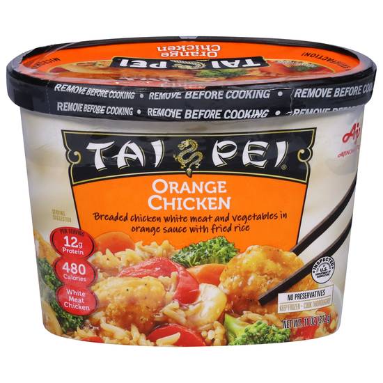 Tai Pei Orange Chicken & Vegetables Bowl (11 oz)