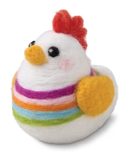 Chicken Felting Kit By Loops & Threads