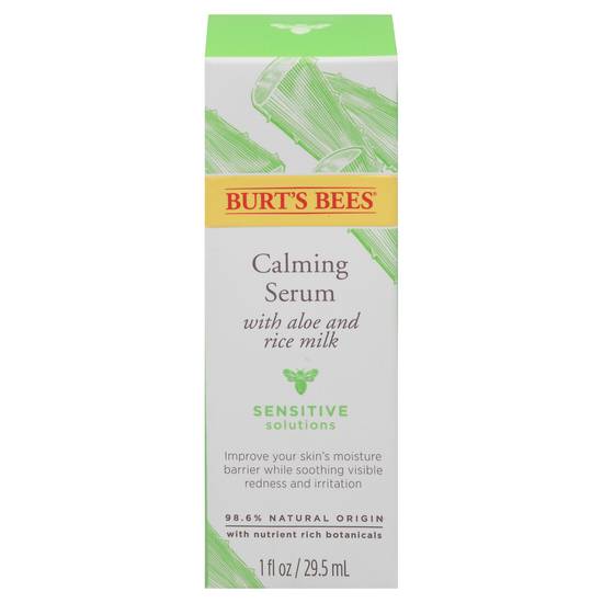 Burt's Bees Calming Serum With Aloe and Rice Milk