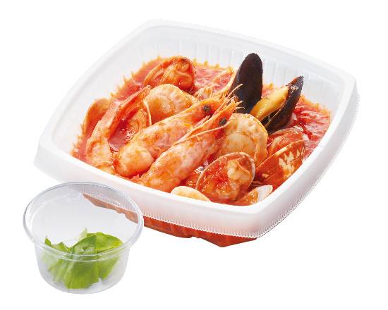 【282】（ソースのみ・麺なし）濃厚エビソースのペスカトーレ (Sauce only) Pescatore Spaghetti with Thick and Rich Shrimp Sauce