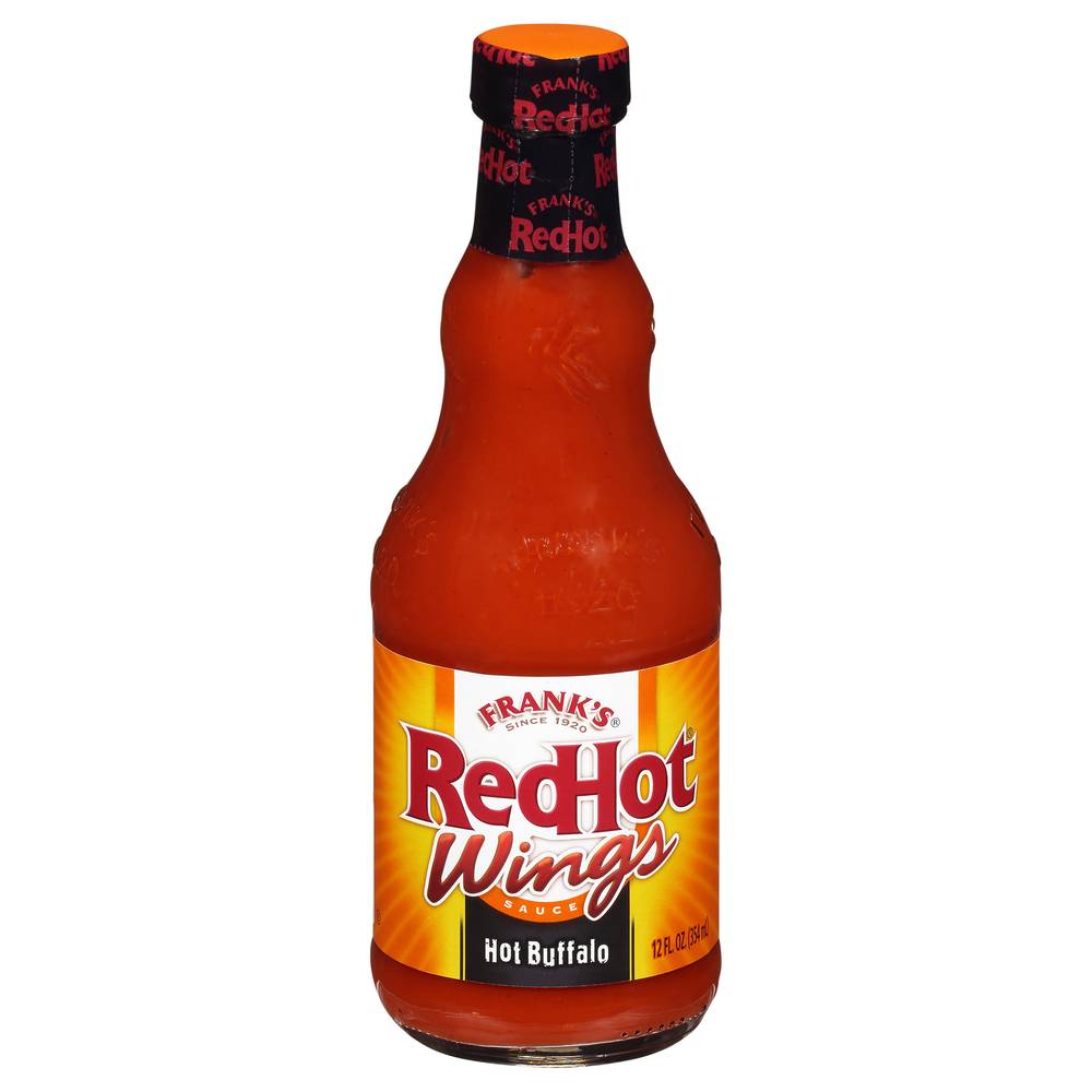 Frank's RedHot Hot Buffalo Wings Sauce (12 fl oz)