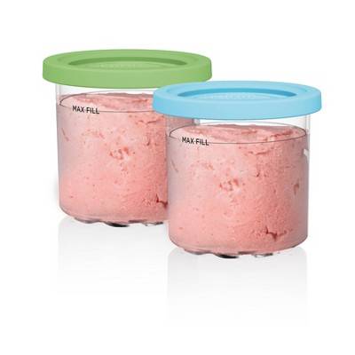 Ninja 2pc Creami Pints and Colored Lids XSKPLID2CD