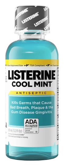 Listerine® Cool Mint® Antiseptic Mouthwash, 3.2 Oz