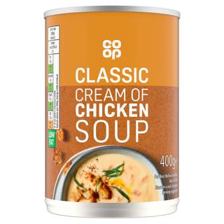 Co Op Cream of Chicken Soup 400g