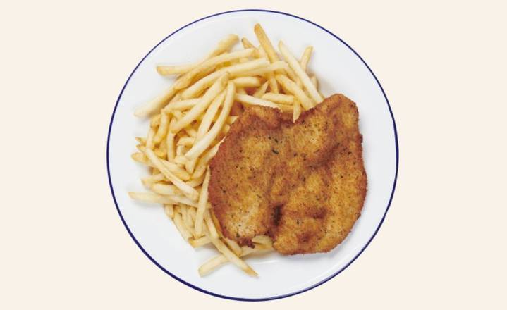 Chicken Schnitzel & Chips