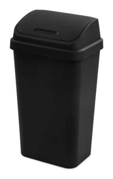 Sterilite Swingtop Wastebasket