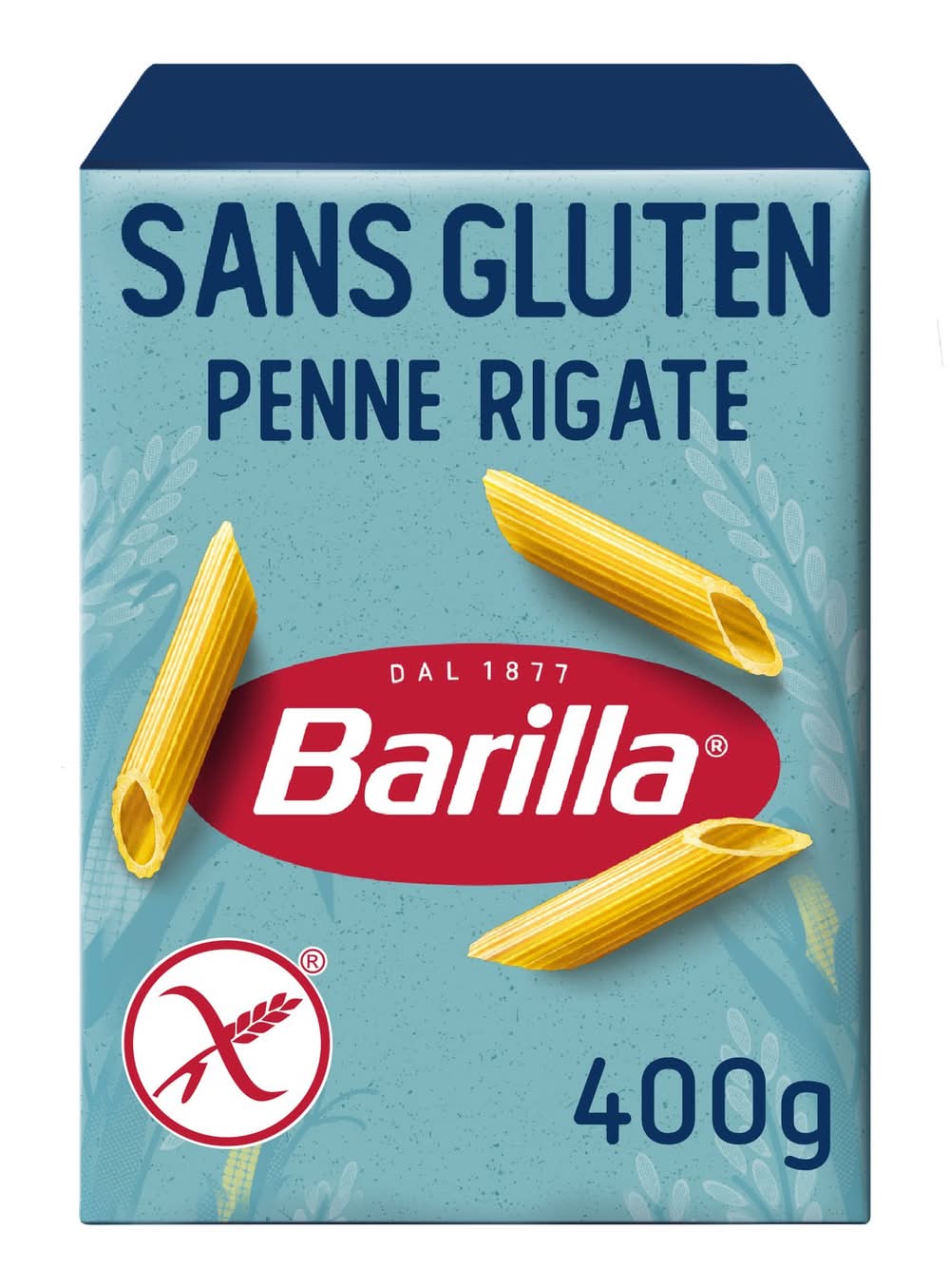 Barilla - Pâtes penne rigate (400g)