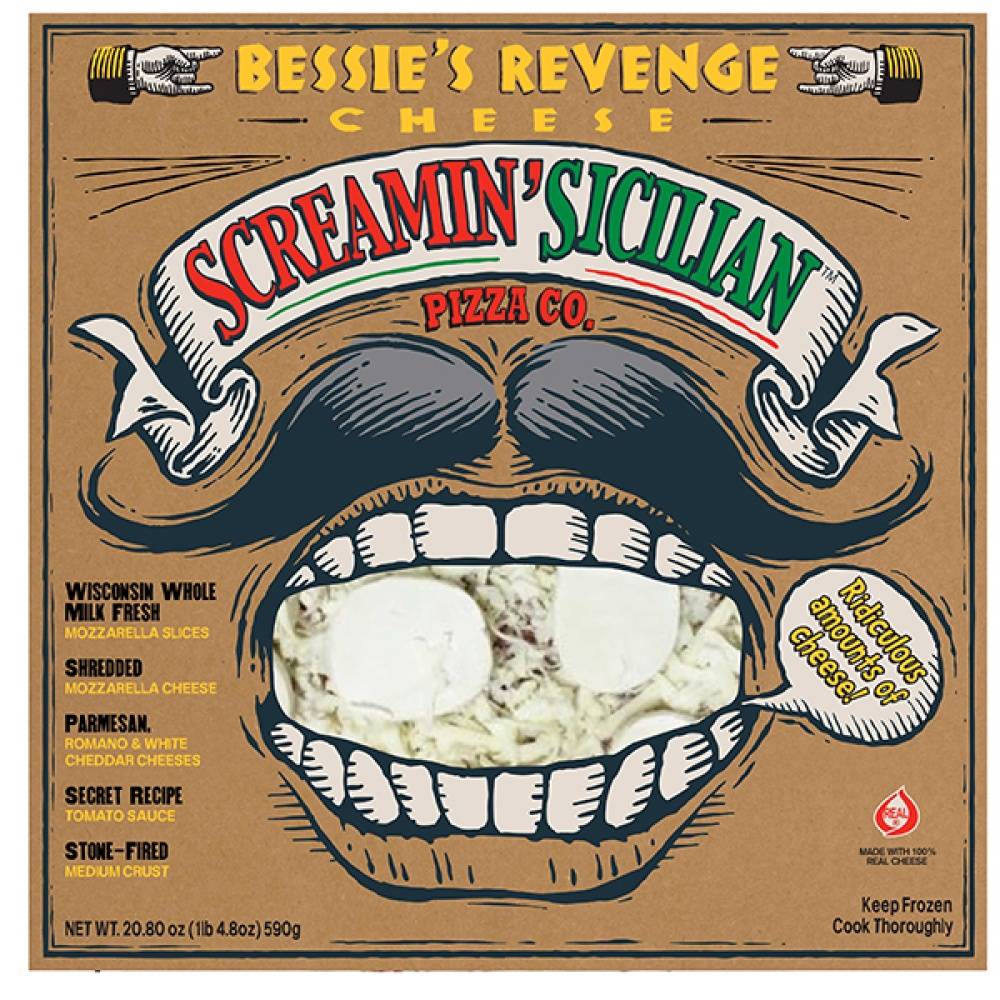 Screamin' Sicilian Pizza Co. Bessie's Revenge Cheese Pizza (20.8 lbs)