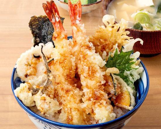 天丼（お新香・味噌汁付き）