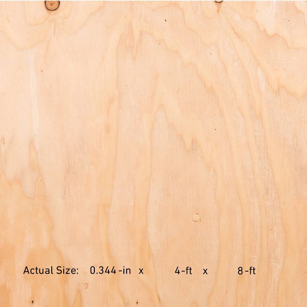 11/32-in x 4-ft x 8-ft Douglas Fir Plywood Sheathing | 185109