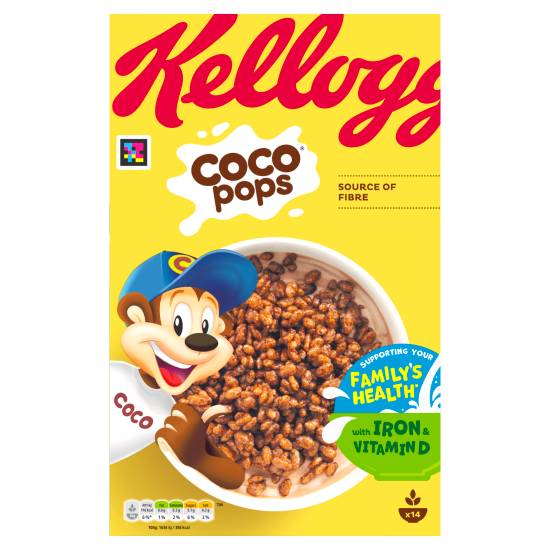 Coco Pops Chocolate Breakfast Cereal (420g)