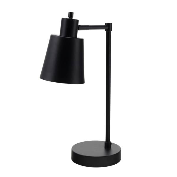 Realspace Vaylen Desk Lamp, 18 h, Black