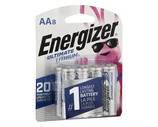 Energizer · Ultimate Lithium AA Batteries (8 batteries)