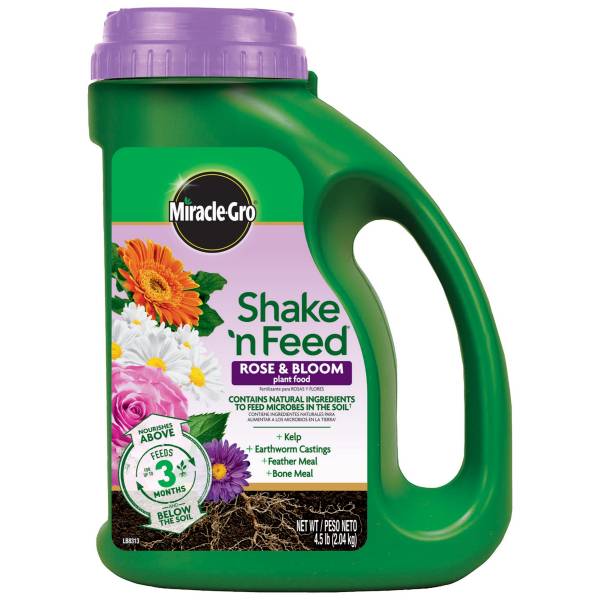 Miracle-Gro Shake 'N Feed Rose and Bloom Continuous Release Plant Food